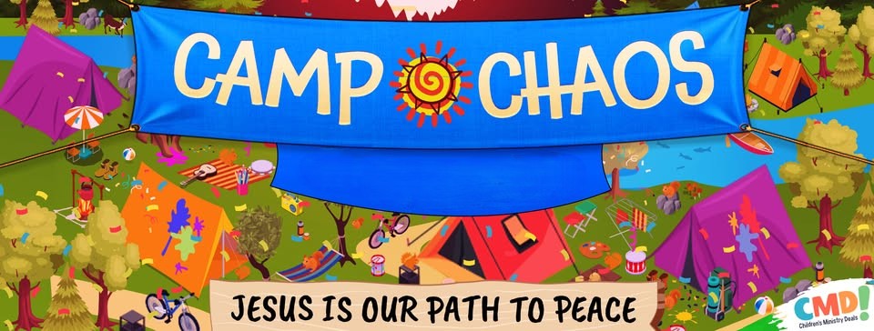 camp chaos banner